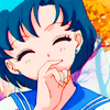 venusundae: ami laughs with her hand over her mouth (１９６ (i laugh loudest with you))