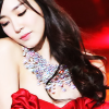 venusundae: tiffany performing live in a satin red dress (２３６ (you have a way with me))