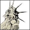pettycoat: Dark Sun Gwyndolin, masked and staring off into the distance. (ponder)
