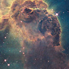 kese_seyli: space neubla in oranges and blues (nebula)
