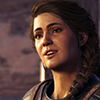 aetosphoros: woman with teasing expression, eyebrows raised and mouth slightly open in realisation (so that's how it is?)