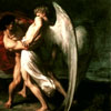 nicosilang: jacob wrestling the angel (terrible)