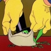 sneaqui: michigan j frog (Default)