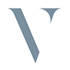 virtual_particle: stylized lowercase letter v (Default)