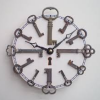 fullupwithfire: a clock face with keys at each number place instead (pic | show them a crack)