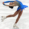allekha: Figure skater Miyahara doing a spin with her torso laid back (Satton spinning)