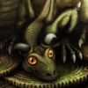 papersarkany: green dragon (green dragon)