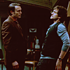northern: Will and Hannibal by the library ladder (up against the ladder)