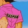 elendraug: Vegeta with his BADMAN shirt. (DBZ - Vegeta)