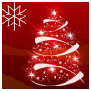 destina: (christmas red tree)