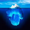 kaylin881: iceberg with most of its mass below water (iceberg)