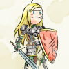 paladinkit: blonde paladin with determined face (Default)