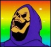 doctorslippery: skeletor, rainbow (laugh skeletor laugh)