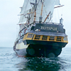 hmsloop_hotspur: Hotspur under sail, aft view (Default)