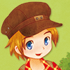 kidhedera: The face of the default character from Story of Seasons: Trio of Towns (Harvest Moon)