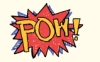 expatgirl: a roy lichtenstein style POW drawing (pow!)