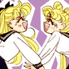 sailors: ([Duo] Mina & Usa fangirl)