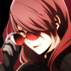 terabient: Mitsuru takes off her sunglasses (Persona: P4A Mitsuru)