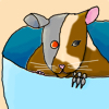 mechanonymouse: A cyborg mouse in a teacup (Default)