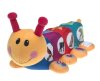 hairyears: A plastic toy caterpillar with a somewhat disturbing forced smile (Musical Discovery Caterpillar)
