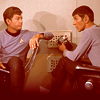 grayswandir: Spock and McCoy together in a shuttlecraft. (Star Trek: &)