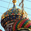 grayswandir: Colorful church domes in Nizhny Novgorod. (Russia)