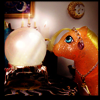grayswandir: A vintage My Little Pony with a crystal ball. (My Little Pony: magic)
