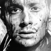 singlemantear: (b&w bloody)