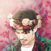 tinny: Bai Yu (or in fact Zhao Yunlan) wearing a flower crown and looking sweet and innocent (otome) (guardian_baiyu flower crown otome)