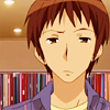 menial: (& eyebrow quirk)