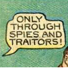sara: (spies and traitors)