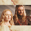 grundyscribbling: eowyn and eomer looking in the same direction (tolkien - eowyn and eomer)