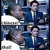 neu: Neal &amp; Jones in the van: Chinese or Thai? (white collar-neal_jones-thai)