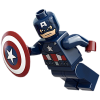 oldtoadwoman: Lego Captain America (superhero)