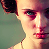 all_choseny: Half of Sansa Stark's face looking stern (Sansa Stark)