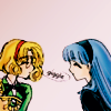 monster_san: Umi and Fuu giggling (A laugh not at Umi's expense)
