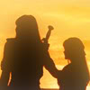 goodbyebird: Xena: Xena and Gabrielle standing side by side. (Xena the road goes ever on)