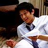 skyward_eyes: Harry Shum Jr as Mike Chang in Glee (*Triple Triad Time Right? (Carefree))