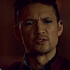 skyward_eyes: Harry Shum Jr as Magnus Bane (I Will Cut You Down To Size (Angry))