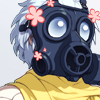 clearumbrella: mask, flowers (divided from happiness)
