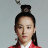 ljwrites: Soseono in a topknot and wearing red, from the show Jumong (soseono_red)
