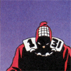 exceptfebruary: a shadowed calendar man in full costume (Costumed Crook)