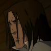 bloodisthicker: hair down and looks sad. (i'm just playing linkin park)