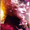sporky_rat: Effie Trinket in pink at the first District Twelve Reaping (Effie Trinket)