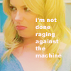 goodbyebird: Community: Britta isn't done raging against the machine. (Community rage against the machine)