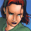 bodilesswarrior: Barbara stares forward with narrowed eyes, hair swaying around her. (Determined)