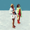 auroracloud: Zoe and Isobel from Doctor Who: two young women in 1960s short dresses and bright colours (Zoe and Isobel)