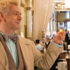 leanwellback: aziraphale raising a toast (go- to the world)
