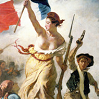 mergatrude: A crop of the iconic painting by Delacroix c.1830, featuring female-presenting nipples (Liberty Leading The People)
