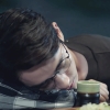 frith_in_thorns: Shen Wei asleep on his arm on a table (GD Shen Wei table)
